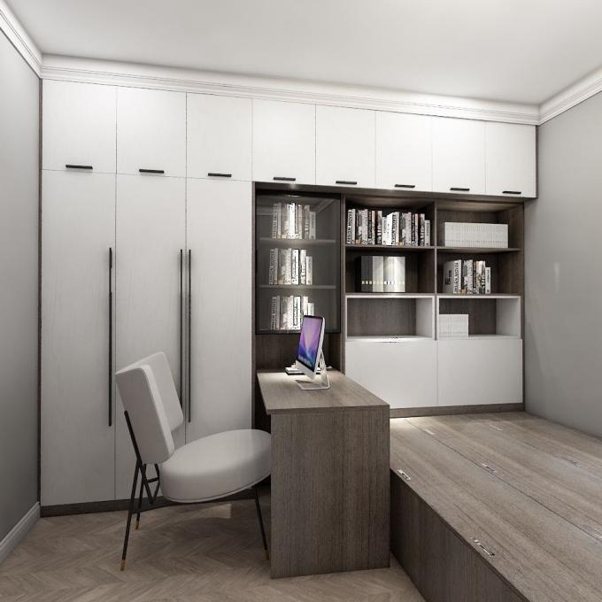 Bedroom Swing Door Wardrobe Flat Packed Shaker Furniture Custom 0