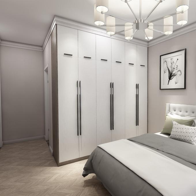 Bedroom Swing Door Wardrobe Flat Packed Shaker Furniture Custom 1