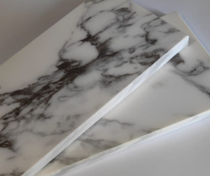 Scratch Resistant Sintered Stone Countertop Beveled Edge for Kitchen 1