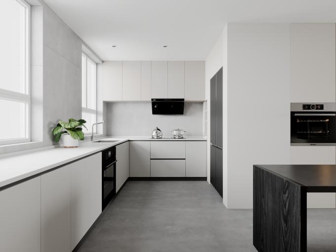 Custom Kitchen Cabinets Premium Quality Wood Exquisite European Style Factory 2