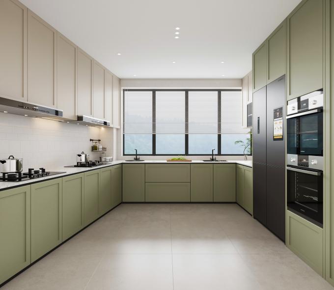 Custom Kitchen Cabinets Premium Quality Wood Exquisite European Style Factory 4