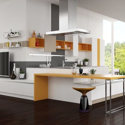buy Modern Design Aluminum Glass Stainless Steel Outdoor BBQ Kitchen Cabinet online manufacturer