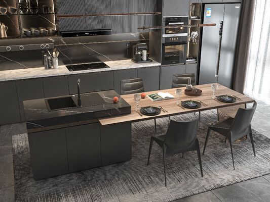 buy European Luxury Custom Kitchen Unit Cabinets Customized Durable Wall Cabinets online manufacturer