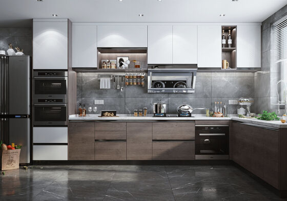 buy Modern Acrylic Kitchen Design Unit Cabinet Door Modular Lacquer Kitchen Cabinet online manufacturer