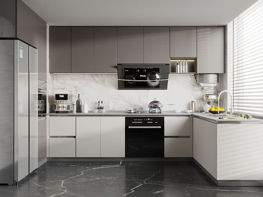 buy Bathroom &amp; Kitchen Wall Model Furniture Cupboard Pantry Aluminum Kitchen Cabinets online manufacturer
