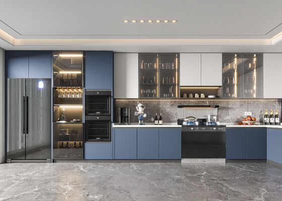 Customized Modular Household Indoor With Multiple Kitchen Cabinet Furniture