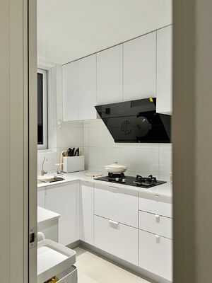 buy Shaker Furniture White Custom Complete Magic Corner Kitchen Cabinets Set online manufacturer