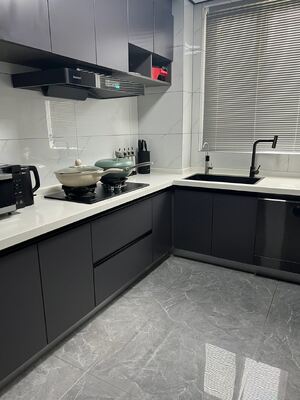 buy Durable MDF Kitchen Cabinet For Efficient Space Management And Storage online manufacturer