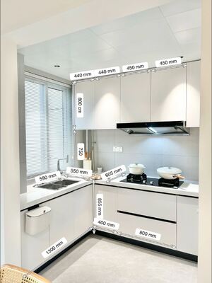 buy Custom Matte Finish Anti-Scratch Kitchen Cabinets online manufacturer