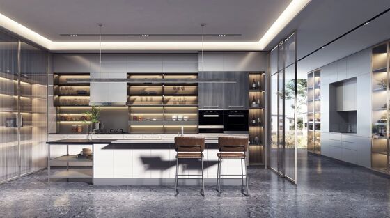 Factory Price Custom Specification Quality Cupboard Modular Kitchen Cabinets Set