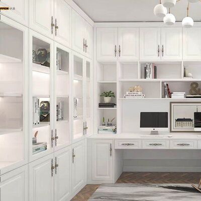 White Bedroom Swing Door Wardrobe Furniture 16mm 18mm