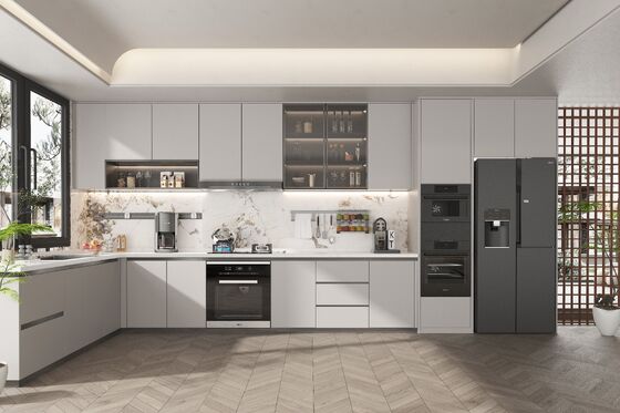 Professional One-Stop Designs Modular Kitchen Cupboard Island Unit Set