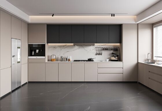 Modern Style Luxury Custom Kitchen Unit Modern Customized Durable Wall Cabinets