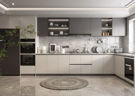 Modern Style Luxury Custom Kitchen Unit Modern Customized Durable Wall Cabinets