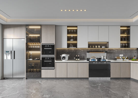 Full Set Kitchen Furniture Modern Style High End Customize Cabinet Kitchen