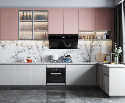 Custom High End Design Oak Solid Wood Modern Kitchen Cabinets