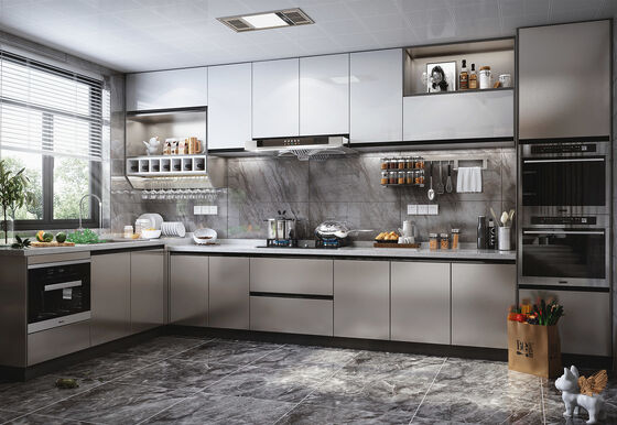 Modern Furniture Wood Full Complete Custom Kitchen Cabinets Set