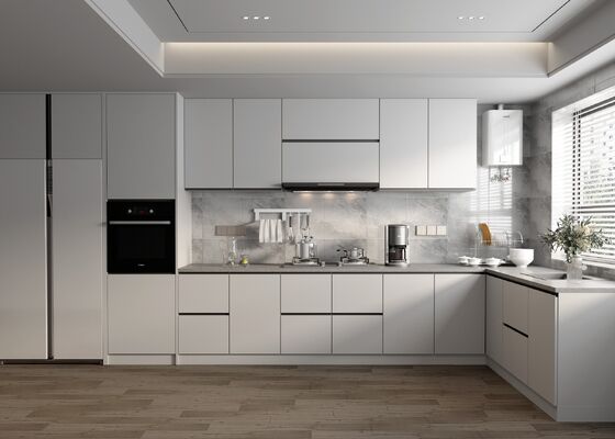 Complete Modern Lacquer Kitchen Island Furniture White Shaker