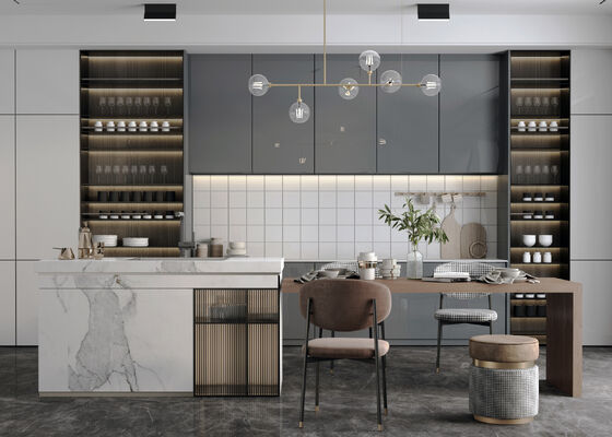Compact Recycled Kitchen Cabinets Whole House Antifungal Feature Apartment House