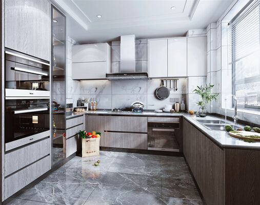 Factory Price Custom Complete Set  Shaker Designs Lacquer Kitchen Island