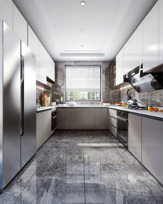 Modular Indoor Furniture Set For Dining And Kitchen Interactive Cabinets