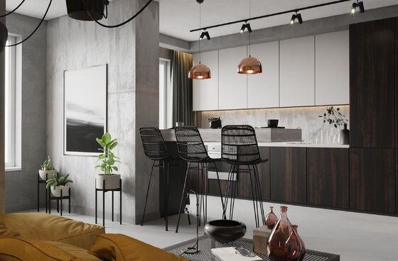 Kitchen Furniture Modular Kitchen Cabinets Villa Luxury Kitchen Cabinets