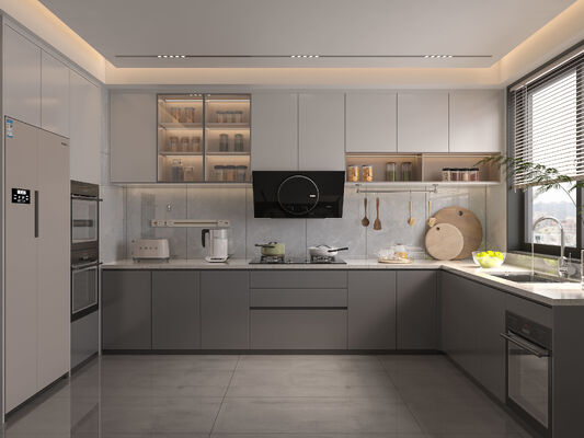 US Standard Cabinet Counters Traditional Kitchen Cabinets Plywood Carcass