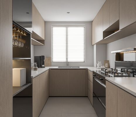 Durable Kitchen Cabinets Ready To Plywood For Small Storage Organizer