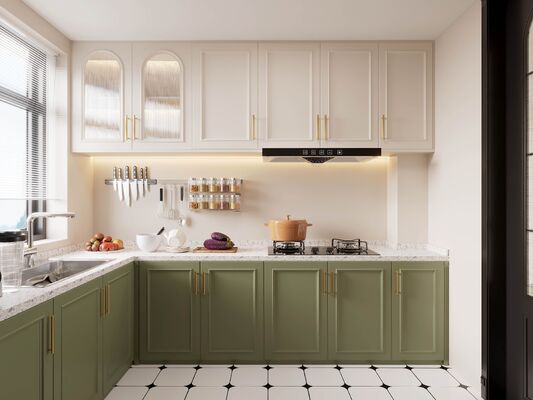 Durable Kitchen Cabinets Ready To Plywood For Small Storage Organizer