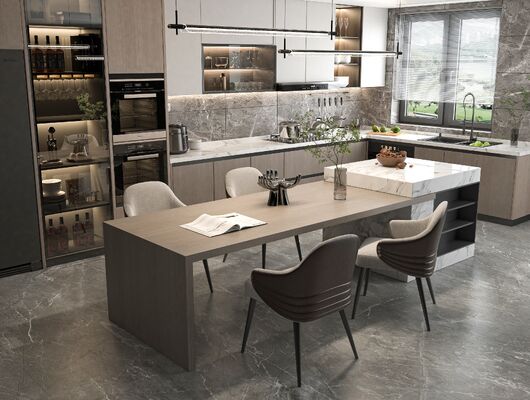 Multifunctional Kitchen Cabinets Kitchen Cupboard Solid Wood Home Furniture