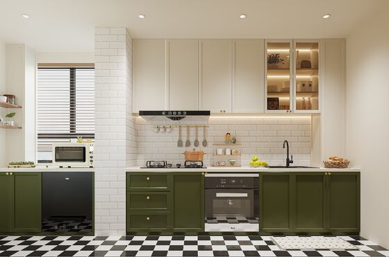 Modern Cabinet Original White Oak Wood Kitchen Cabinets Shaker