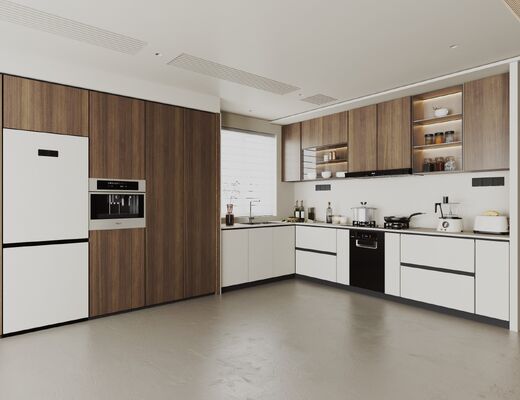 High Quality E1 E0 Environment Standard Kitchen Room Cabinets Furniture