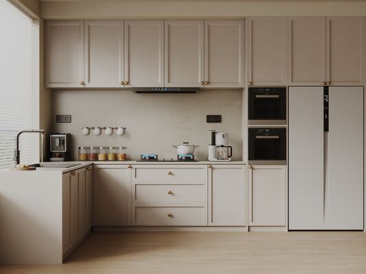Modern Matt Lacquer Kitchen Furniture Cheap Custom Cupboard Kitchen Cabinets