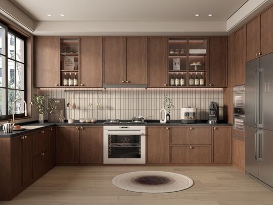 Shaker Style Wooden Cabinets Modern Smart  Modular Rta Kitchen Cabinet