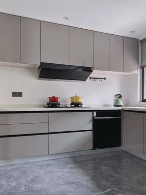 Modern Built In Cabinets Unit Whole House Customization Modern Kitchen Cabinet