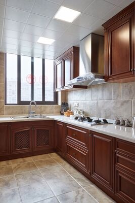 Modern Modular Lacquer Simple Design Shaker Customized Kitchen Cabinets