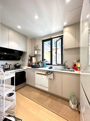 Modern Modular Lacquer Simple Design Shaker Customized Kitchen Cabinets
