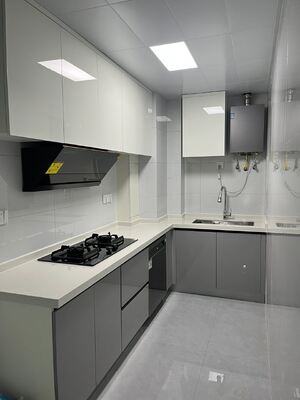 Standard Modular Style Home Furniture  Modern Shaker Kitchen Cabinet