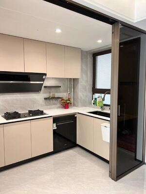 Standard Modular Style Home Furniture  Modern Shaker Kitchen Cabinet