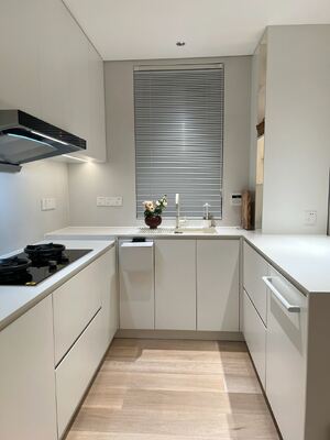 Standard Modular Style Home Furniture  Modern Shaker Kitchen Cabinet