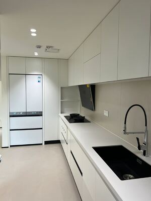 Premium Textured Matte Kitchen Cabinets with Anti-Scratch Finish