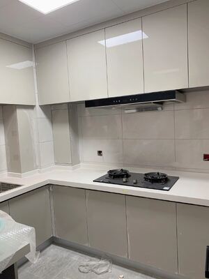 Premium Textured Matte Kitchen Cabinets with Anti-Scratch Finish