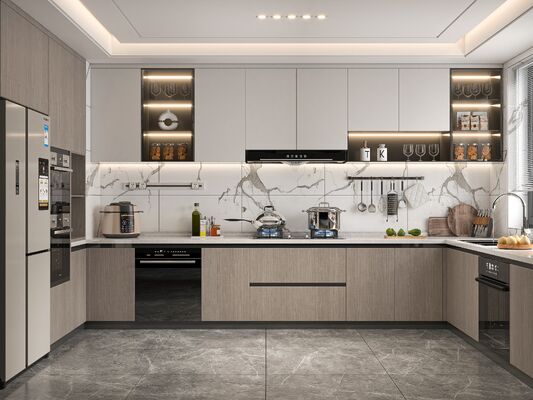 Custom Manufacturers Apartment Kitchen Cabinets Kitchenette Cupboard Hotel