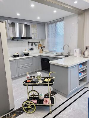 Small Apartment Kitchen Cabinets Ready To Assemble Compact Kitchenette