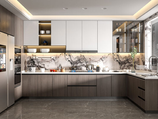 Modular Kitchen Cabinets for Small Spaces - MDF & Plywood