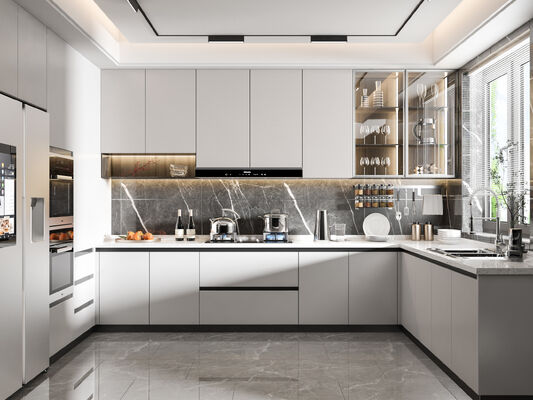 Modular Kitchen Cabinets for Small Spaces - MDF & Plywood