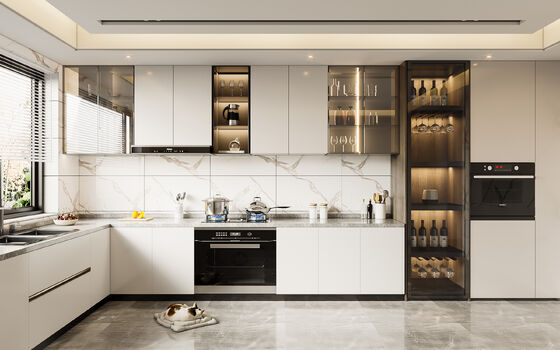 Custom Modern Kitchen Cabinets Modular Design for Residence Hotel