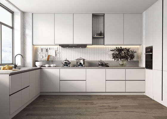 Modern Kitchen Cabinet Custom Wooden Modular Design