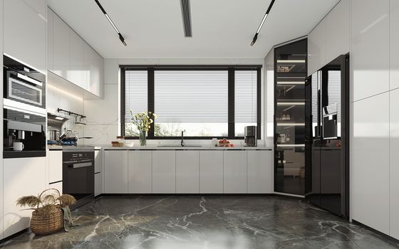 American Style Custom Kitchen Cupboard Modern Design Wood Kitchen Cabinets