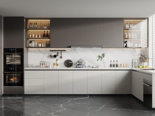 Factory Price Custom Specification Quality Cupboard Modular Kitchen Cabinets Set